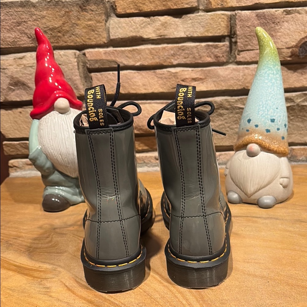 NOT FOR SALE: Dr. Martens Gray Combat Boots 🥾! - Picture 4 of 9